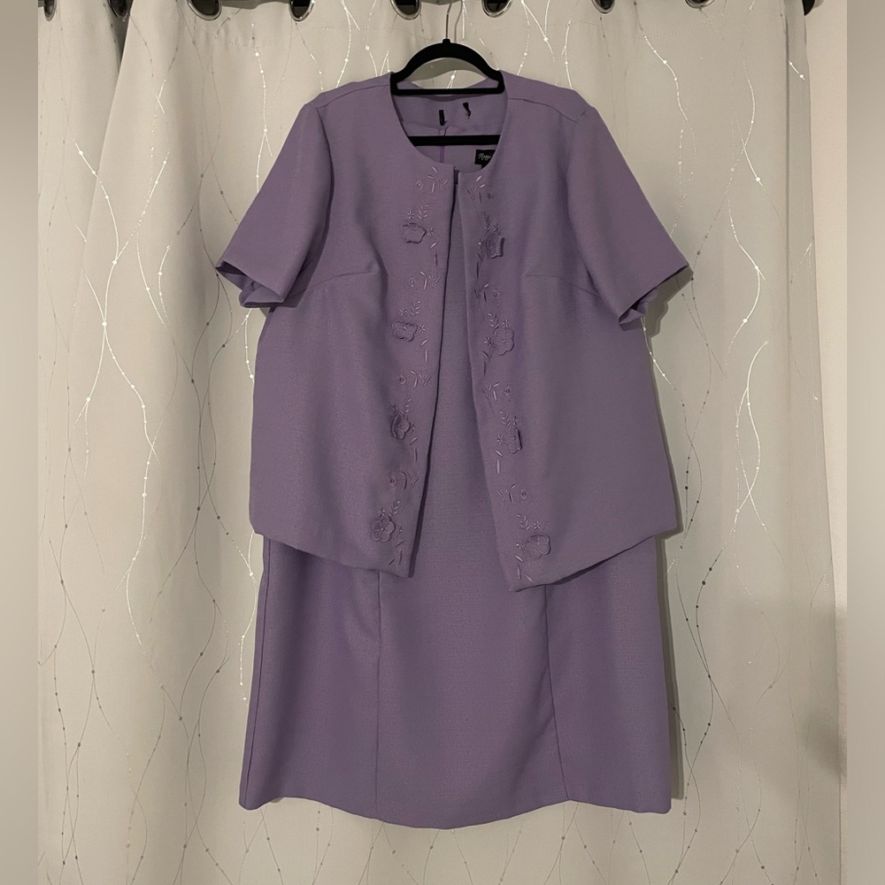Maggie Barnes dress with jacket